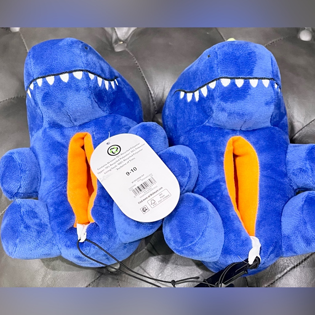 Brand New Wonder Nation Toddler Dino Slippers